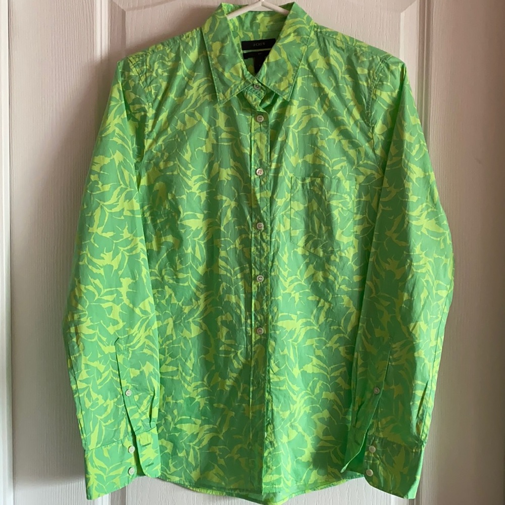 J Crew Womens Long Sleeves Shirt Sz 6